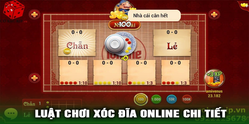 Luật Chơi Xóc Đĩa Online Chi Tiết